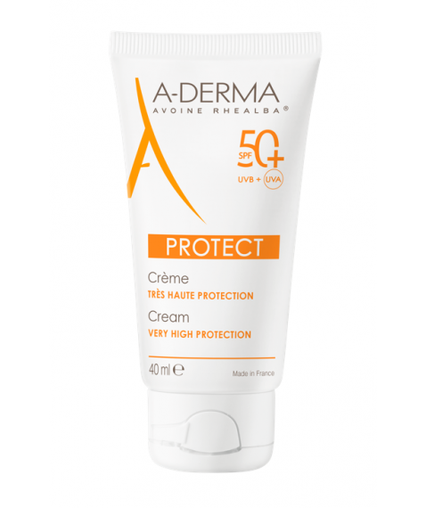 A-Derma Protect Crema Solare SPF 50+ 40 ml - Protezione molto alta