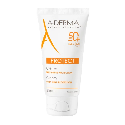 A-Derma Protect Crema Solare SPF 50+ 40 ml - Protezione molto alta