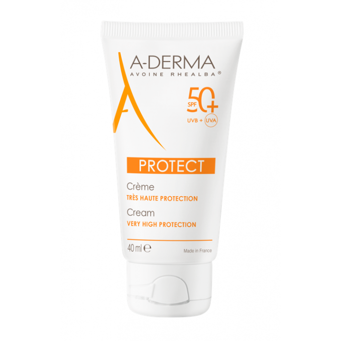 A-Derma Protect Crema Solare SPF 50+ 40 ml - Protezione molto alta
