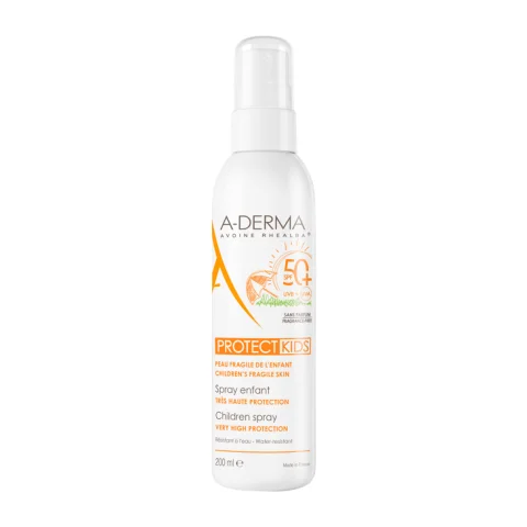 A-Derma Protect Kids Spray Bambino SPF 50+ 200 ml - Protezione molto alta