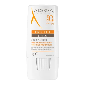 A-Derma Protect X-Trem Stick Solare Invisibile SPF 50+ 8 gr - Protezione molto alta