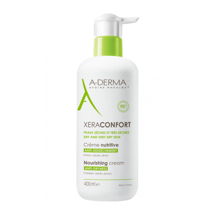 A-Derma Xeraconfort Crema Nutritiva 400 ml - Idrata nutre e lenisce la pelle da secca a molto secca