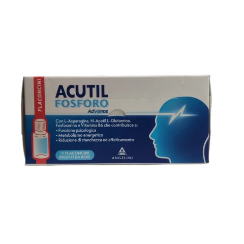 Acutil Fosforo Advance 10 Flaconcini - Integratore per la mente