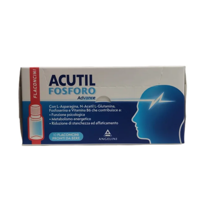 Acutil Fosforo Advance 10 Flaconcini - Integratore per la mente