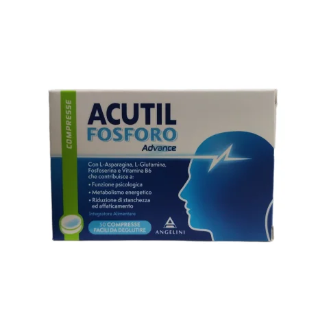 Acutil Fosforo Advance 50 Compresse - Integratore alimentare contro stanchezza e fatica