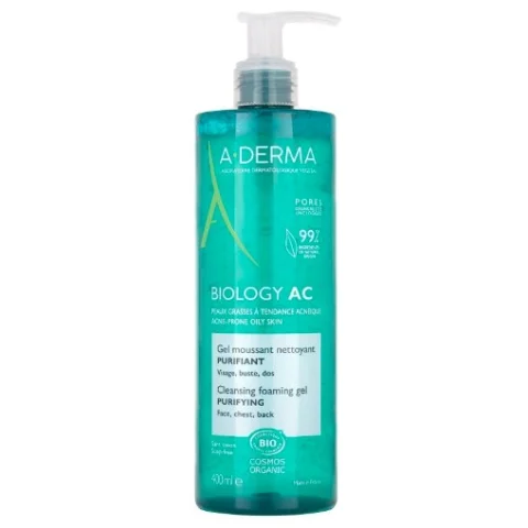 Aderma Biology AC Detergente Schiumogeno Purificante 400ml