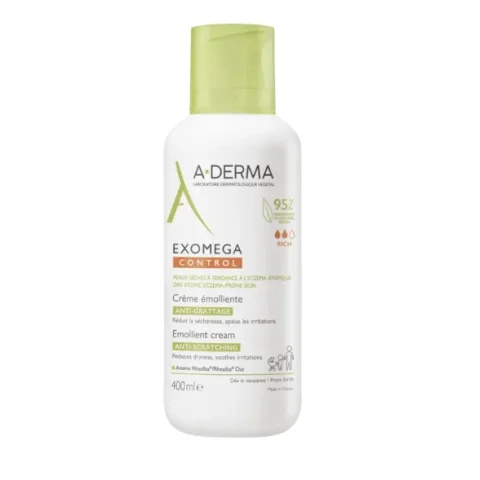 Aderma Exomega Control Crema Emolliente Anti-Prurito 400ml