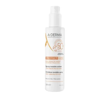 Aderma Protect Kids Spray invisibile bambini SPF 50+ protezione molto alta 200ml