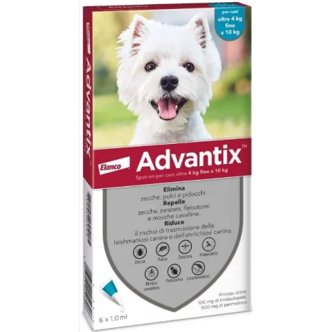 ADVANTIX SPOT ON*6PIP 4-10KG
