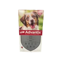 Advantix Spot-On 4 Pipette per Cani di Taglia Media da 10&nbsp;kg a 25&nbsp;kg - Antiparassitario