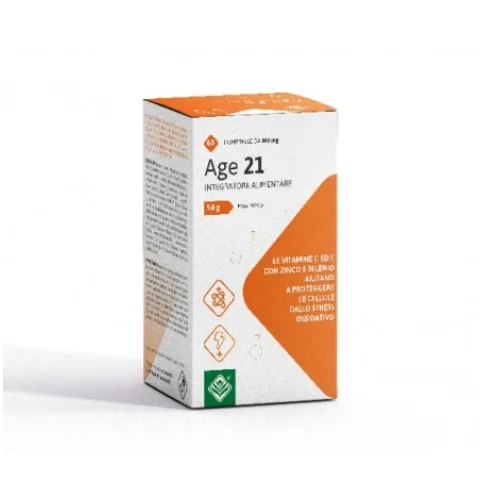 Age 21 Gheos 60 Compresse 54 gr - Integratore alimentare di vitamine e minerali Age 21 Gheos 60 Compresse 54 gr - Integratore alimentare di vitamine e minerali