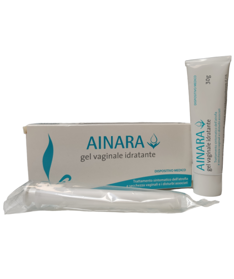 Ainara Gel Vaginale Idratante con Applicatore 30 ml - Per atrofia secchezza vaginale