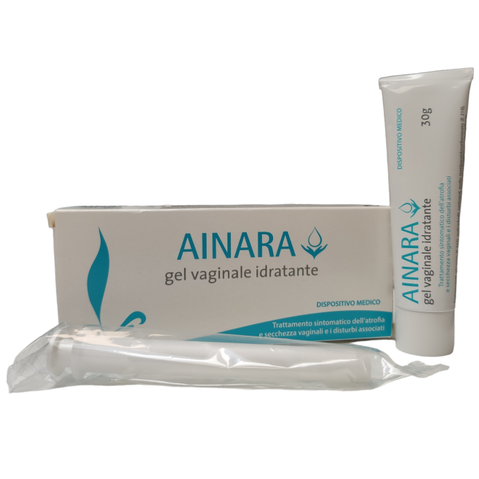 Ainara Gel Vaginale Idratante con Applicatore 30 ml - Per atrofia secchezza vaginale