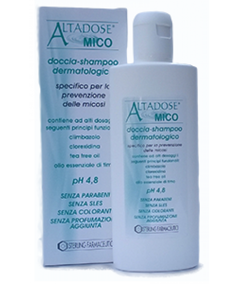 Altadose Mico Doccia Shampoo Dermatologico Specifico per la Prevenzione delle Micosi 200 ml