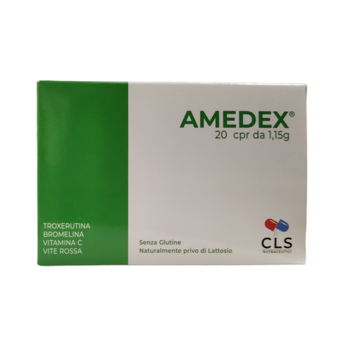 Amedex 20 Compresse da 1,15 gr - Integratore per la funzionalità del microcircolo
