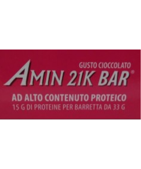 Amin 21k Barretta Proteica al Cioccolato 