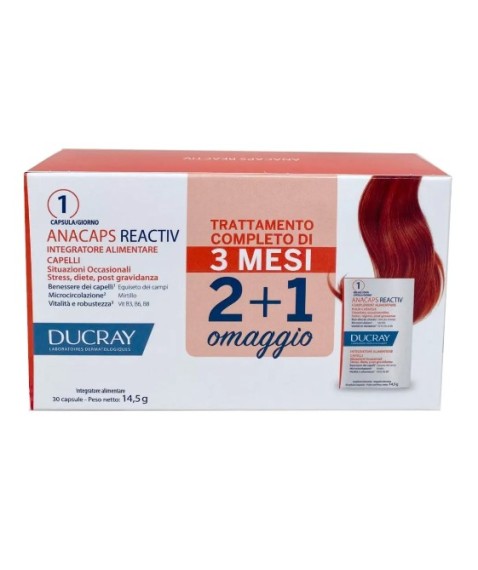 ANACAPS REACTIV INTEGRATORE PER CAPELLI 90 CAPSULE