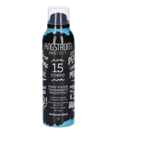 Angstrom Protect Corpo SPF 15 Spray Solare Trasparente – 150 ml Angstrom Protect Corpo SPF 15 Spray Solare Trasparente – 150 ml