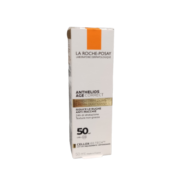 Anthelios Age Correct SPF 50 50 ml Trattamento foto-correttivo quotidiano contro i segni dell'età