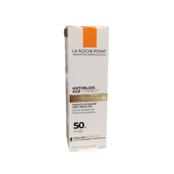 Anthelios Age Correct SPF 50 50 ml Trattamento foto-correttivo quotidiano contro i segni dell'et&agrave;