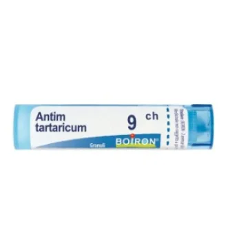 ANTIMONIUM TARTARICUM 9CH 80G Medicinale Omeopatico Boiron