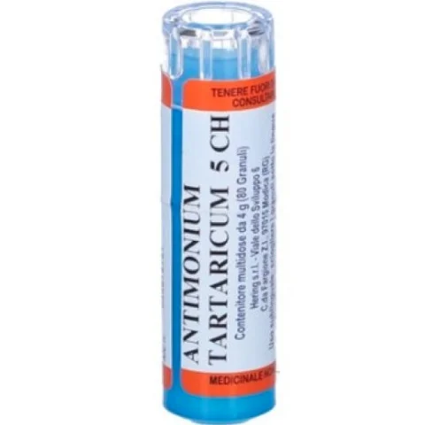 Antimonium Tartaricum 5ch Medicinale Omeopatico Hering Antimonium Tartaricum 5ch Medicinale Omeopatico Hering