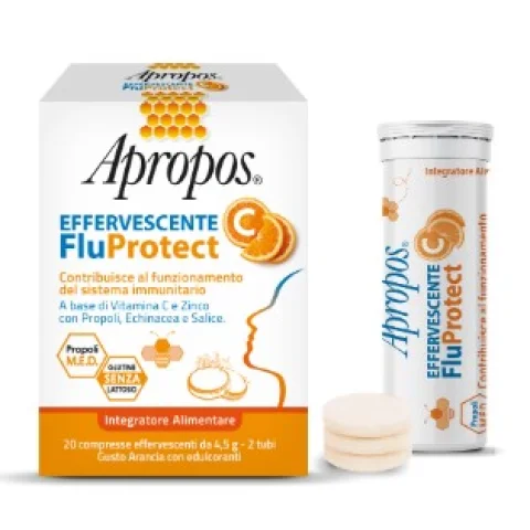 Apropos Effervescente C Fluprotect 20 Compresse Effervescenti