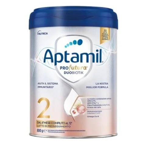 Aptamil Profutura Duobiotik Numero 2 Latte di proseguimento dal 6&deg; al 12&deg; mese 800grammi