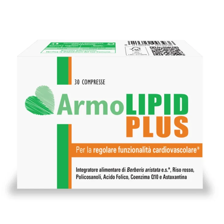Armolipid Plus 60 compresse - Integratore alimentare per il controllo del colesterolo