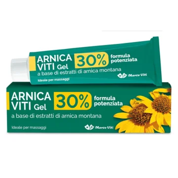 Arnica Viti Gel Forte 30% 100 ml - Rimedio per contusioni e dolori articolari