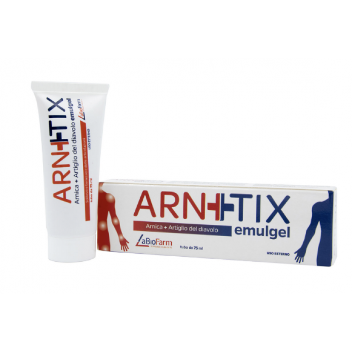Arnitix Emulgel Arnica e Artiglio del diavolo 75 ml - Sollievo in caso di sensazione di dolore e di infiammazione localizzata
