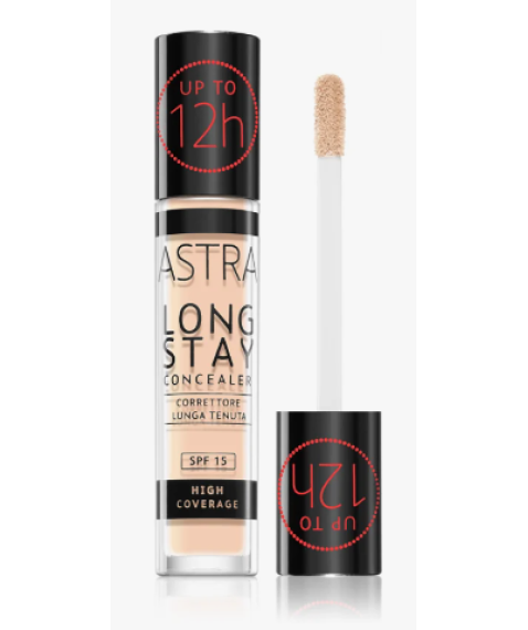 Astra Long Stay Concealer Correttore Lunga Durata 1c Ivory