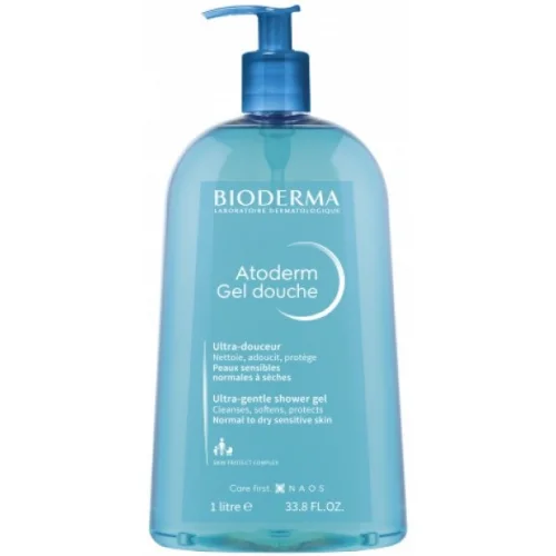 Bioderma Atoderm Gel Douche 1 Lt - Detergente doccia delicato