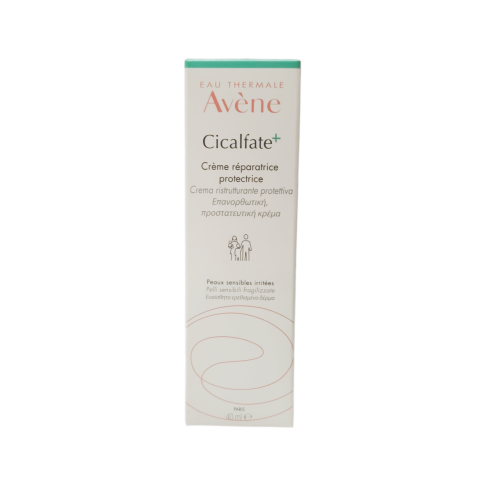Avène Cicalfate+ Crema Ristrutturante e Protettiva per Pelli Sensibili Fragilizzate Viso e Corpo 40 ml