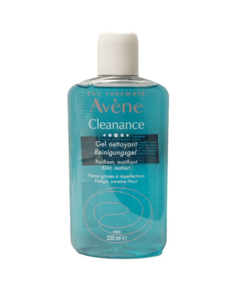 Avène Cleanance Gel Detergente 200 ml - Per pelli grasse con imperfezioni viso corpo 