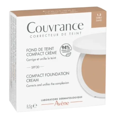 Avene Couvrance Fondotinta Compatto in crema Tinta 1.2 Sabbia