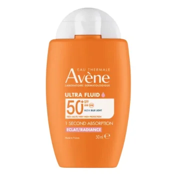 Avene Ultra Fluid Radiance solare spf50+ viso e collo 50ml