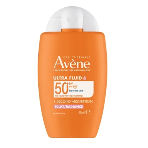 Avene Ultra Fluid Radiance solare spf50+ viso e collo 50ml