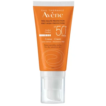 Av&egrave;ne Eau Thermale Solare Crema Protezione Molto Alta Spf50+ 50 ml pelli sensibili e secche
