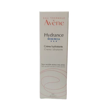 Av&egrave;ne Hydrance Ricca Crema Idratante per Pelli Sensibili Secche e Molto Secche Viso 40 ml