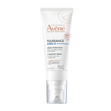 Avène Tolerance Hydra-10 Crema Idratante 40 ml - Per pelli sensibili secche e molto secche