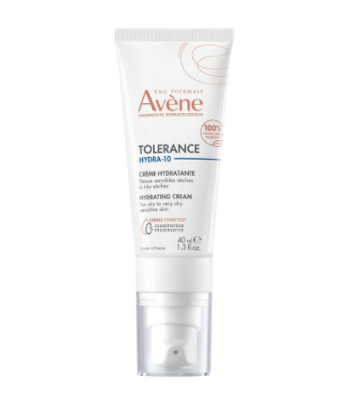 Avène Tolerance Hydra-10 Crema Idratante 40 ml - Per pelli sensibili secche e molto secche 