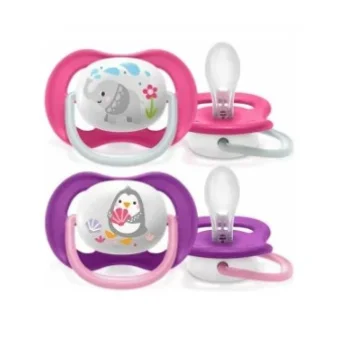 Avent Ultra Air Animals 2 Succhietti 6-18 Mesi