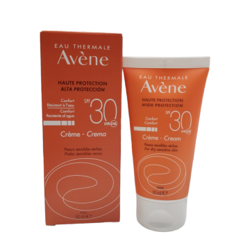 Avène Eau Thermale Crema Viso Protezione Solare Alta SPF 30 50 ml