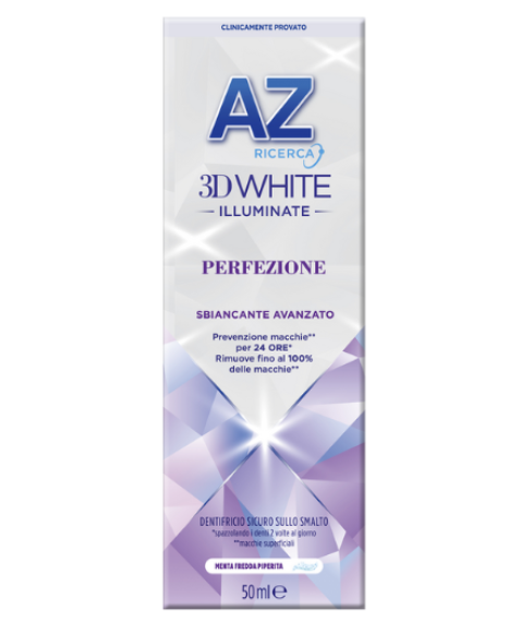 AZ DENTIFRICIO 3D WHITE ILLUMINATE PERFEZIONE 50ml