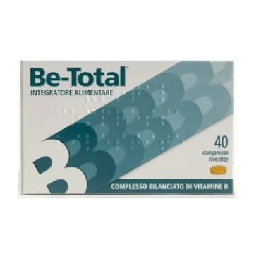 Be-Total 40 Compresse - Integratore alimentare di vitamine B per il sistema immunitario Be-Total 40 Compresse - Integratore alimentare di vitamine B per il sistema immunitario