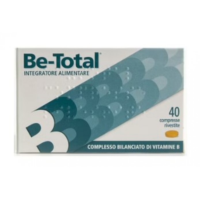 Be-Total 40 Compresse - Integratore alimentare di vitamine B per il sistema immunitario 