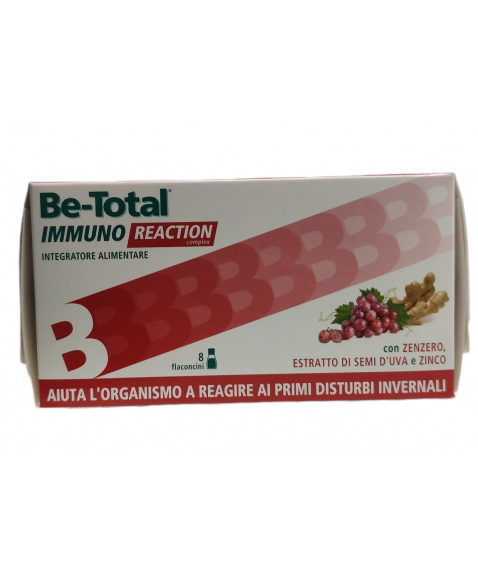 Be-Total Immuno Reaction 8 Flaconcini - Integratore alimentari per le difese immunitarie