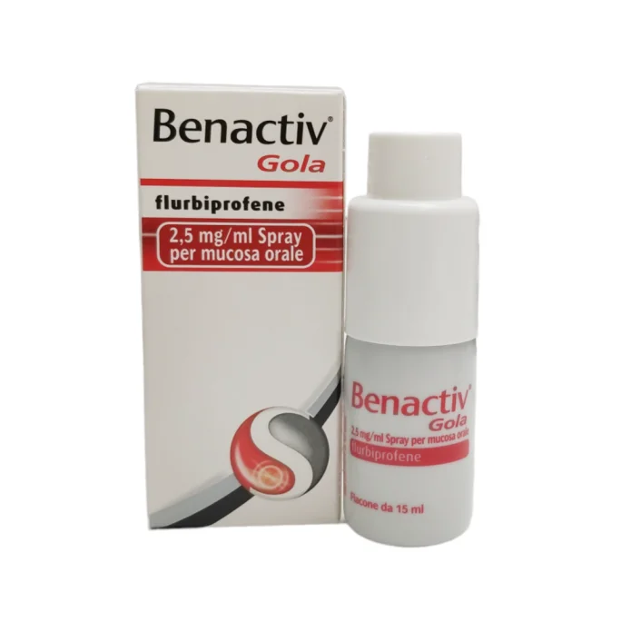 Benactiv Gola 2,5 mg/ml spray per mucosa orale
