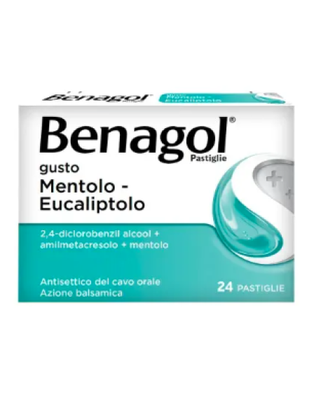 Benagol 24 pastiglie gusto Mentolo-Eucaliptolo